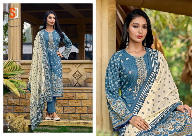 Bin Saeed Lawn Vol 6 By Shraddha Cotton Pakistani Suits Wholesale Exporters In India